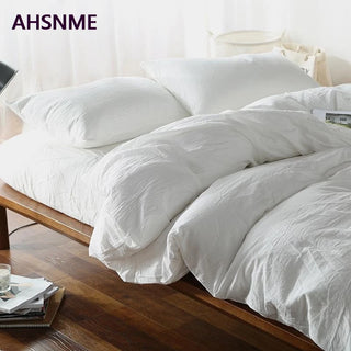 AHSNME 100% Cotton Bed Linen Set