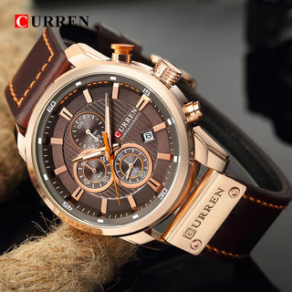 CURREN Grandeur Chronograph Sport Quartz Watch