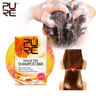 PURC Organic Island Silk Shampoo Bar