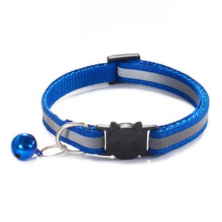 Reflective Breakaway Cat Collar w/ Bell