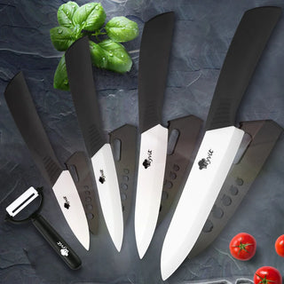 Ceramic Kitchen knives 3 4 5 6 inch Chef knife set