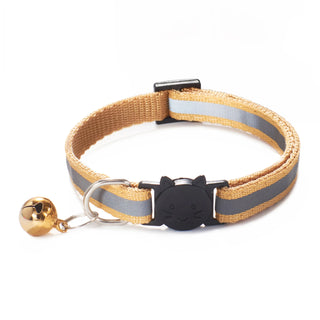 Reflective Breakaway Cat Collar w/ Bell