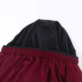 ARSUXEO Double-deck Running Shorts