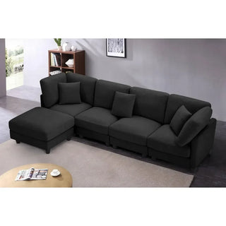 Convertible Sleeper, U Shaped Corner Couch