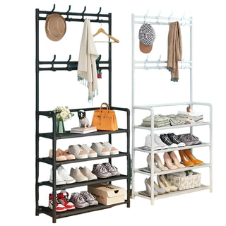 VersaRack Multi-Layer Shoe & Coat Organizer