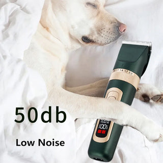 Grooming and Care Set Rechargeable 4 Speed Pet Clipper