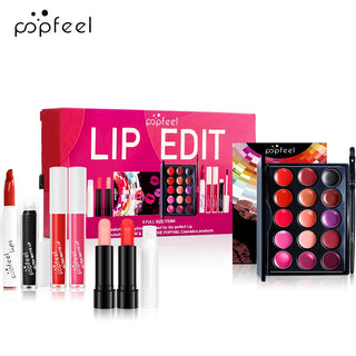 POPFEEL Lip Edit Set – Full-Size Lip Kit