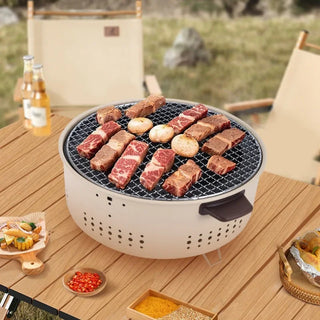 SizzleSphere Portable Charcoal Grill