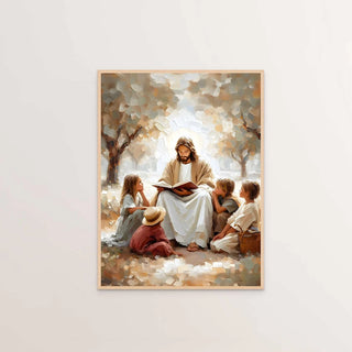 Faith-Inspired Shepherd Canvas Wall Art – Inspirational Christian Decor