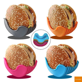 Silicone Hamburger Holder Non-contact Food Holder