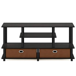 Black Contemporary Media Console