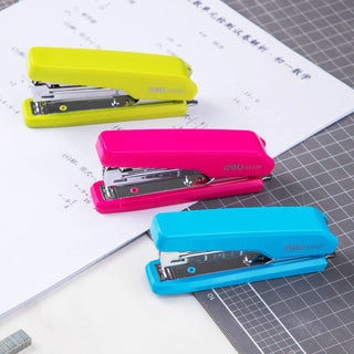 Deli Colorful Mini Stapler NO.10