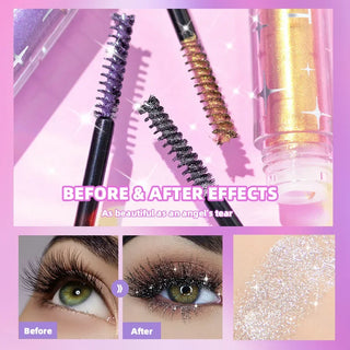 QIBEST Diamond Glitter Mascara