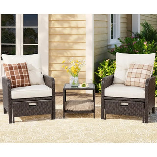 Horizon 5-Piece Wicker Patio Set