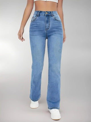 LEEYOVEE High-Waist Slimming Jeans