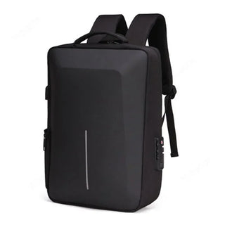 SecureTech Anti-Theft Waterproof Laptop Backpack