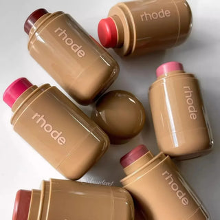 Pocket Blush Lip & Cheek Hydrating Stick, Cream Blush Balm for Natural Color, Easy-Apply Full Size Makeup Stick for Cheeks and Lips