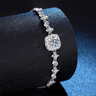 Celestial Grace Moissanite Bracelet