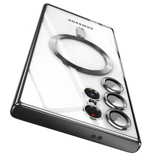 Magsafe Magnetic Plated Transparent Samsung Galaxy Case