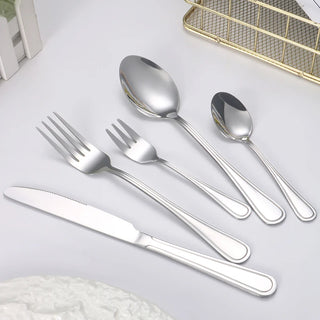 16/24/30pcs Stainless steel cutlery set