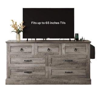 Rustic Haven 7-Drawer Dresser