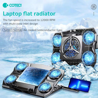 COTECI  Air Cooled/Semiconductor Cooling Base Laptop Radiator