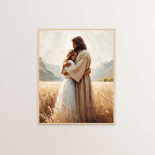 Faith-Inspired Shepherd Canvas Wall Art – Inspirational Christian Decor