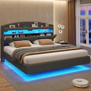 LuminEdge Floating Bed Frame