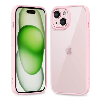 Colored Bumper Clear Shockproof iPhone Case