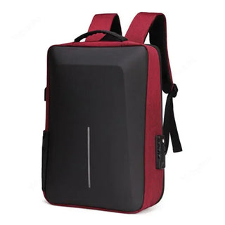 SecureTech Anti-Theft Waterproof Laptop Backpack