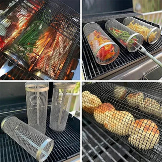 Stainless Steel BBQ Grill Basket