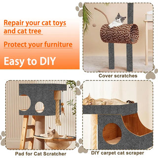 Self-Adhesive Trimmable Furniture Protector Cat Scratching Mat