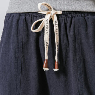 Men’s Linen Harem Pants – Oversized Casual