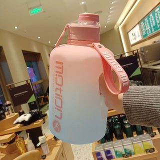 2.2 Liter Sports Water Bottle With Straw