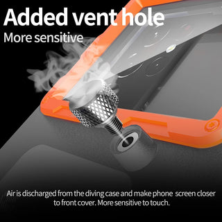 15M Waterproof Diving Phone Case – Underwater Protective Case for iPhone & Samsung with HD Camera Window for Snorkeling, Swimming & Diving