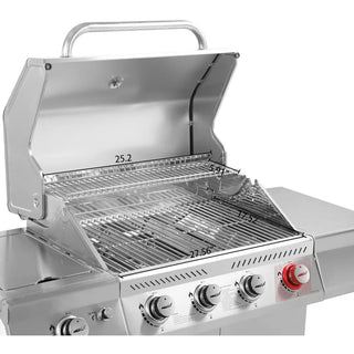 GA4402S 4-Burner Propane Gas Grill with Side Burner