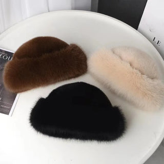 Women's Fur Magnolia Cap