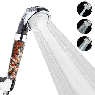 3 Functions High Pressure ION SPA Shower Head