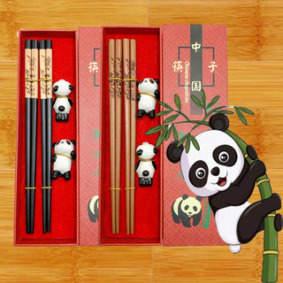 Chinese Panda/Cat/Bow Chopsticks