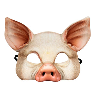 Animal Mask 3D Realistic Half Face Mask – Perfect for Halloween, Cosplay & Parties!