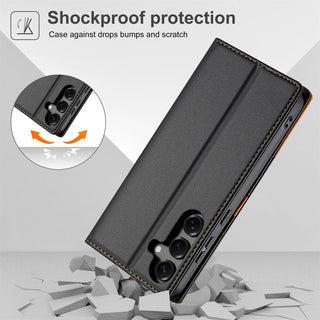 Business Leather Flip Wallet Case for Samsung Galaxy A Series  Slim Protection · Professional Style · Everyday Functionality W/ RFID Blocker