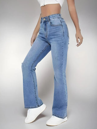 LEEYOVEE High-Waist Slimming Jeans