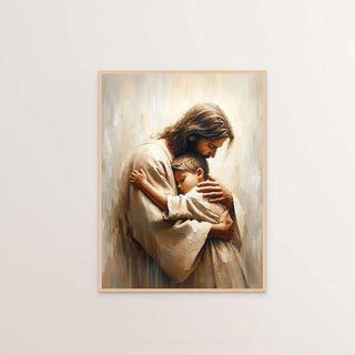 Faith-Inspired Shepherd Canvas Wall Art – Inspirational Christian Decor