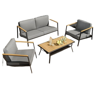 Aero 4-Piece Aluminum Patio Set