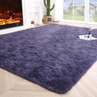 FuzzLux Fluffy Area Rug