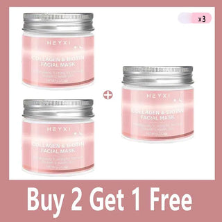 HEYXI Collagen Peel Mask & Biotin Collagen Wrap Mask