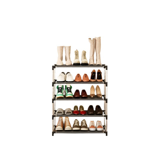 StrideStack Metal Shoe Rack