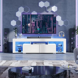 LED Entertainment Center for 60 to 70 Inch TV,