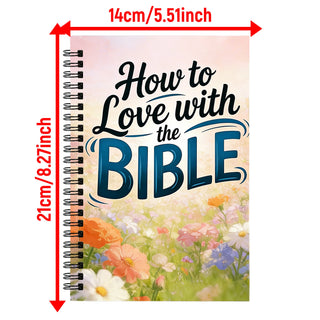 52-Week Bible Study Planner Notebook – Guided Scripture Reading, Prayer & Faith Growth Journal