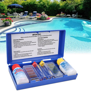 Pool & Spa Water Testing Kit – pH and Chlorine Test Box
